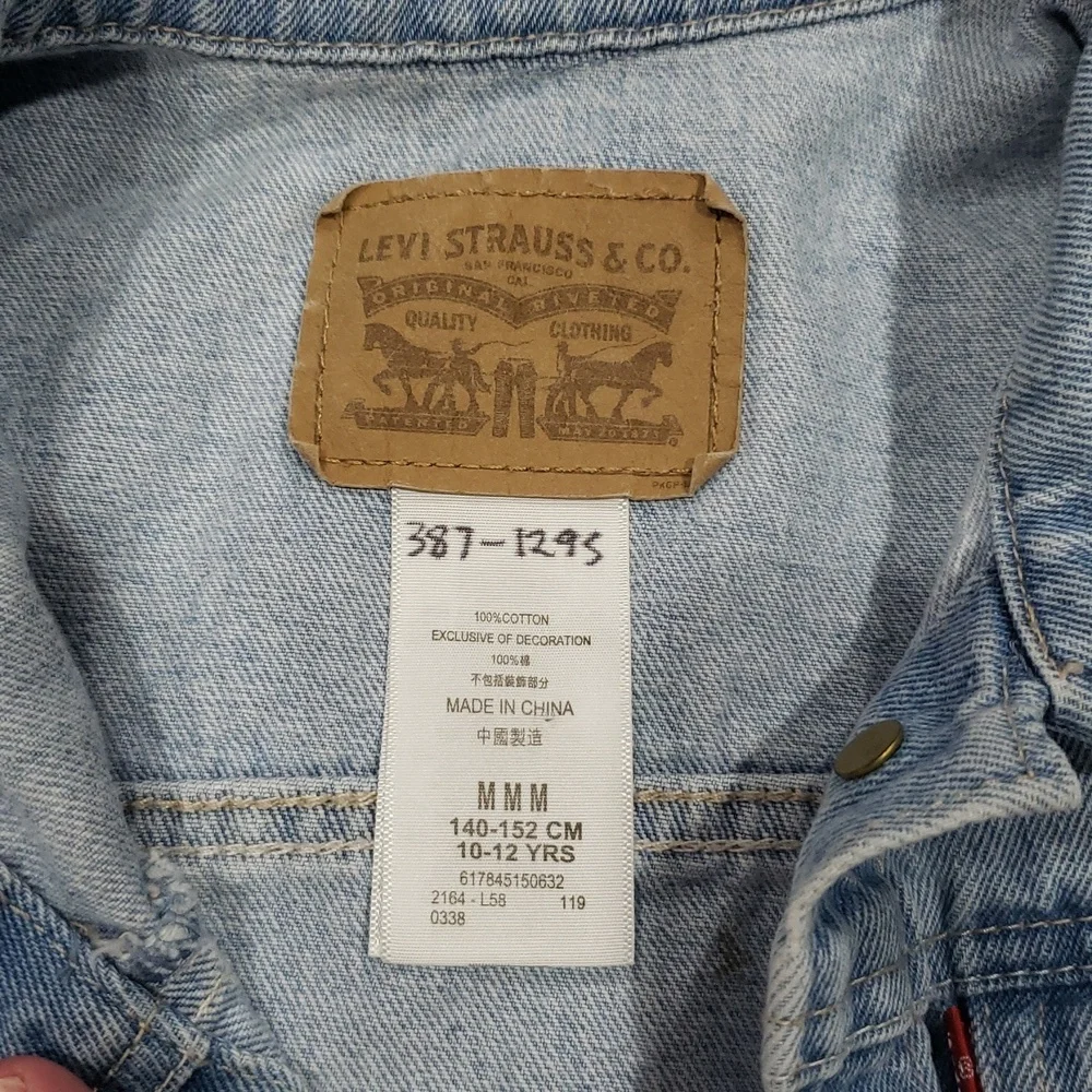 Levi's Classic Blue Denim Jacket